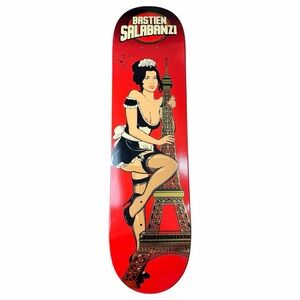 SIGNED Primitive Bastien Salabanzi Eiffel Tower Paul Rodriguez Skateboard Deck